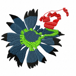 Butterfly Embroidery Design 7